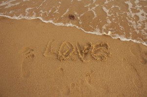 love sand