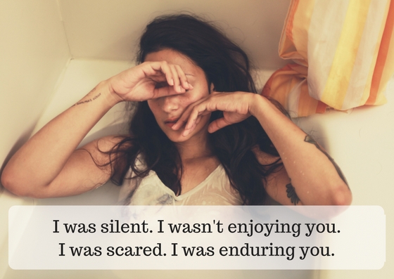 My silence was not a sign of enjoyment. It was one of helplessness..jpg